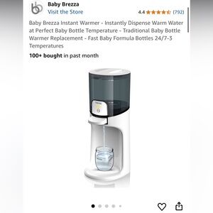 Baby Brezza One-Step Instant Bottle Warmer